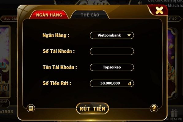 Cách rút tiền Go88