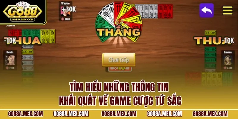 Tìm hiểu những thông tin khái quát về game cược tứ sắc